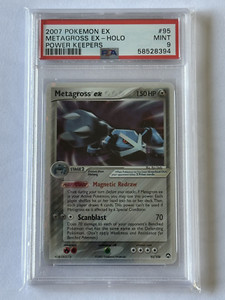2007 Pokemon EX Power Keepers - Metagross EX Holo #95 PSA 9 MINT