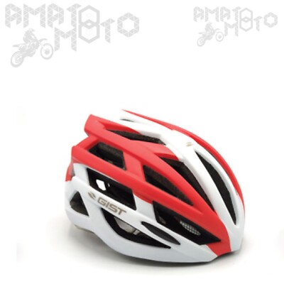 HELM GIST PLANET RADSPORT FAHRRAD ROT WEISS