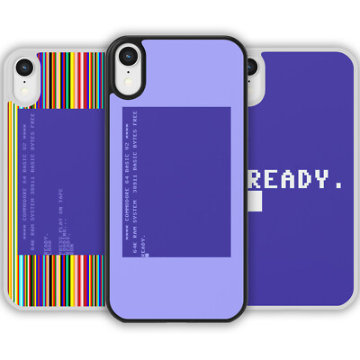 C64 DISPLAY inspiriert Handy Hülle Cover iPhone Samsung Retro Commodore 64 Computer