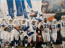 INDIANAPOLIS COLTS Take the Field SUPER BOWL XLI 8X10 PHOTO