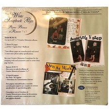 Creative Memories 7x7 White Page Refill, NIP, 12 sheets / 24 pages, RCM-7S