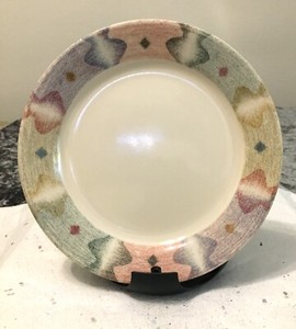 Vintage Plate Corelle Mirage Pattern 7-1/4 Inch For Dessert Salad Bread.