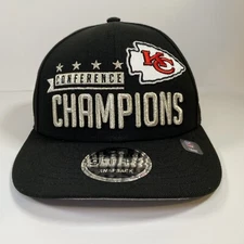 Kansas City Chiefs New Era 2023 AFC Champions Locker Room Low Profile Hat NEW