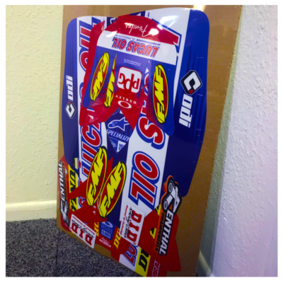 ◆5848 CR125 CR250 00-01 LUCAS OIL グラフィック