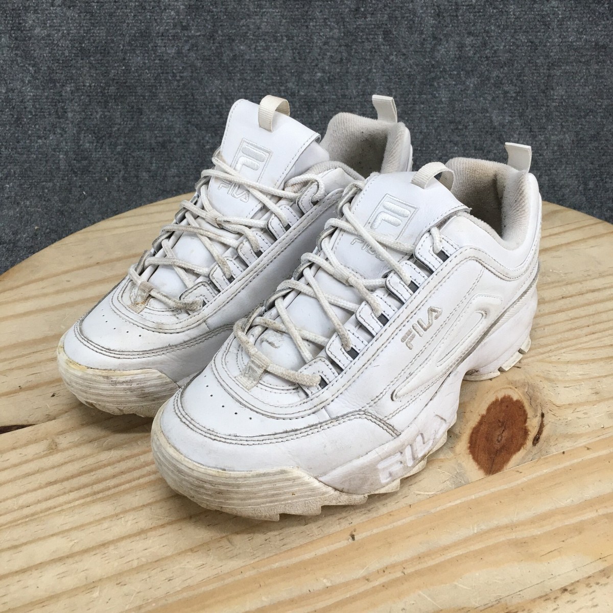 Fila Shoes Womens 10 Disruptor2 Premium Athletic Sneakers 5VF80170