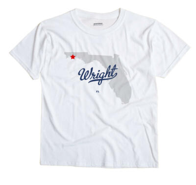 Wright Florida FL Fla T-Shirt MAP