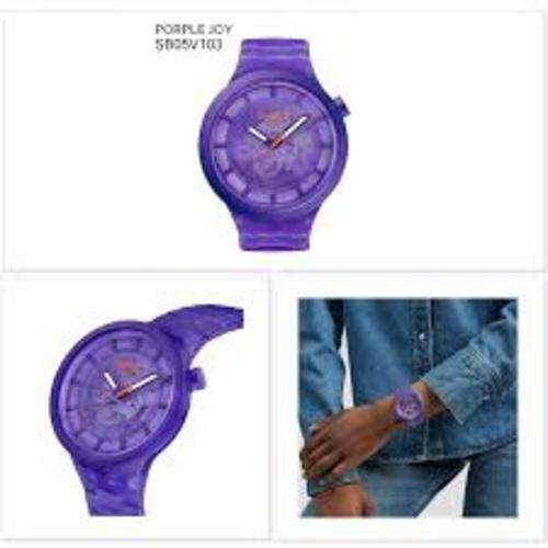 SWATCH PURPLE JOY SB05V103 Watch Brand NEW with Box in Japan
