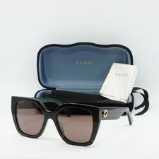 New GUCCI GG1300S 002 Havana/Brown 55-19-145 Sunglasses