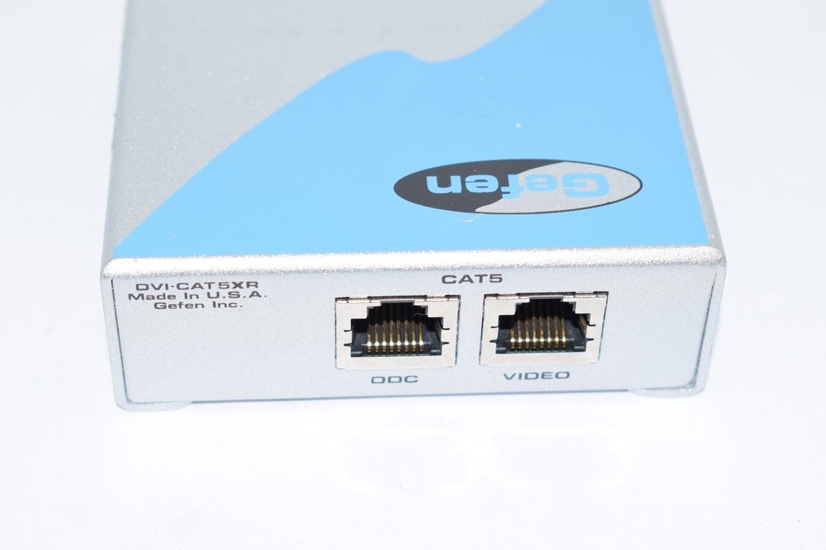 Extender DVI Sur Cat5 Gefen – émetteur + Récepteur MS Extreme S/R – Avec Alimentation – Occasion