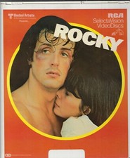 ROCKY USED CED RCA SELECTAVISION VIDEO DISC