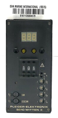 Pleiger Elektronik 362-D Multifunktionscontroller 220VAC 0,05A 50-60Hz