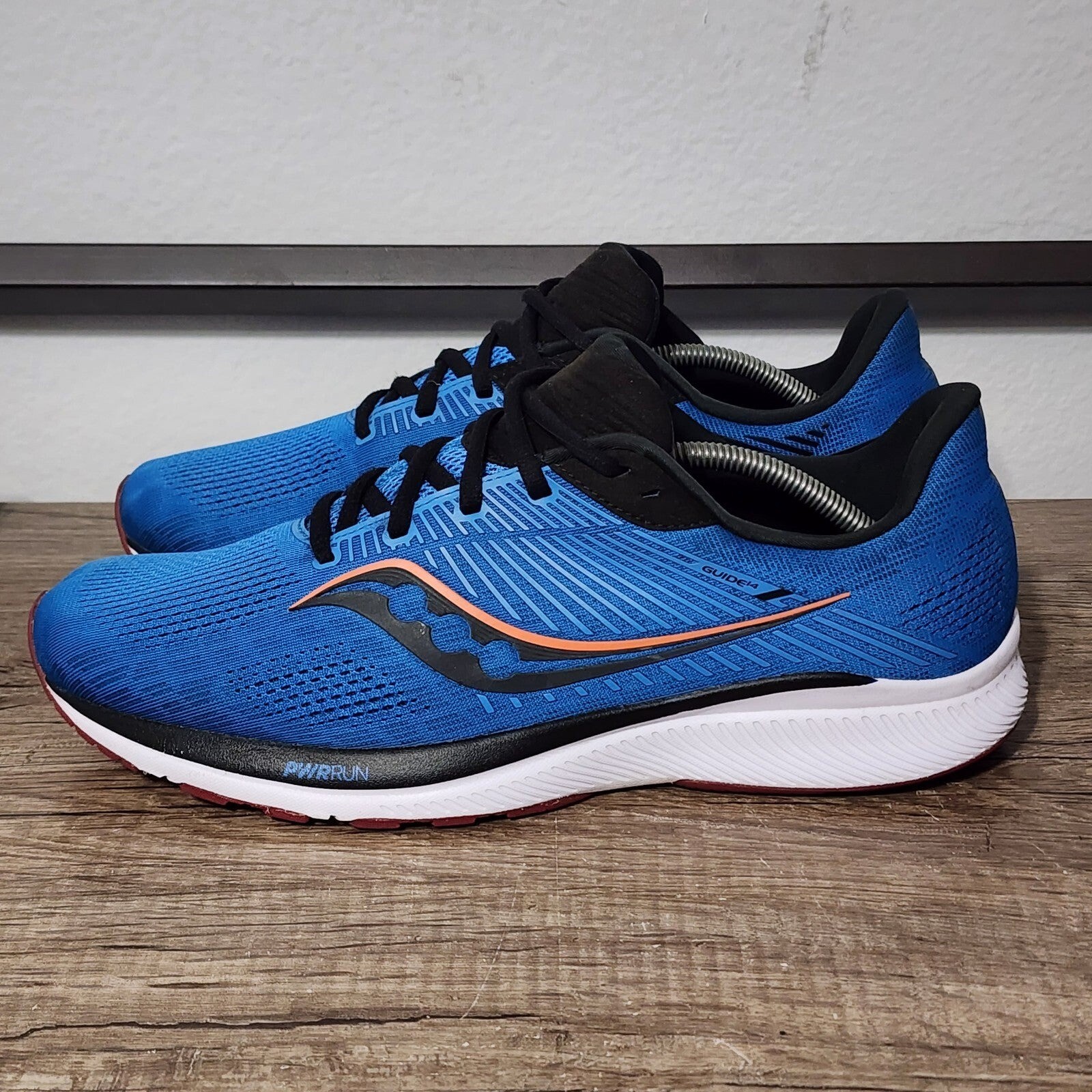 Saucony Guide 14 Men's Athletic Running Gym Shoes Size 12.5 Blue