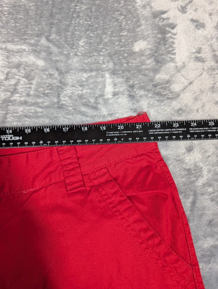 Pantalones Cortos De Colección Y2K Coogi Cargo Para Hombre Talla 43 Rojo Sueltos Diseñador Urbano Foto 4 de 4