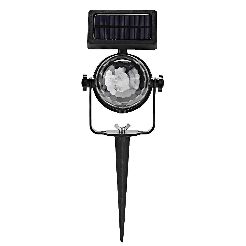 OUKENS Proiettore Solare da Esterno Impermeabile IP65 - Faro LED Giardino