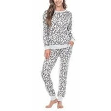 Honeydew Women s 2 Piece PJ set Clay Leopard, Small