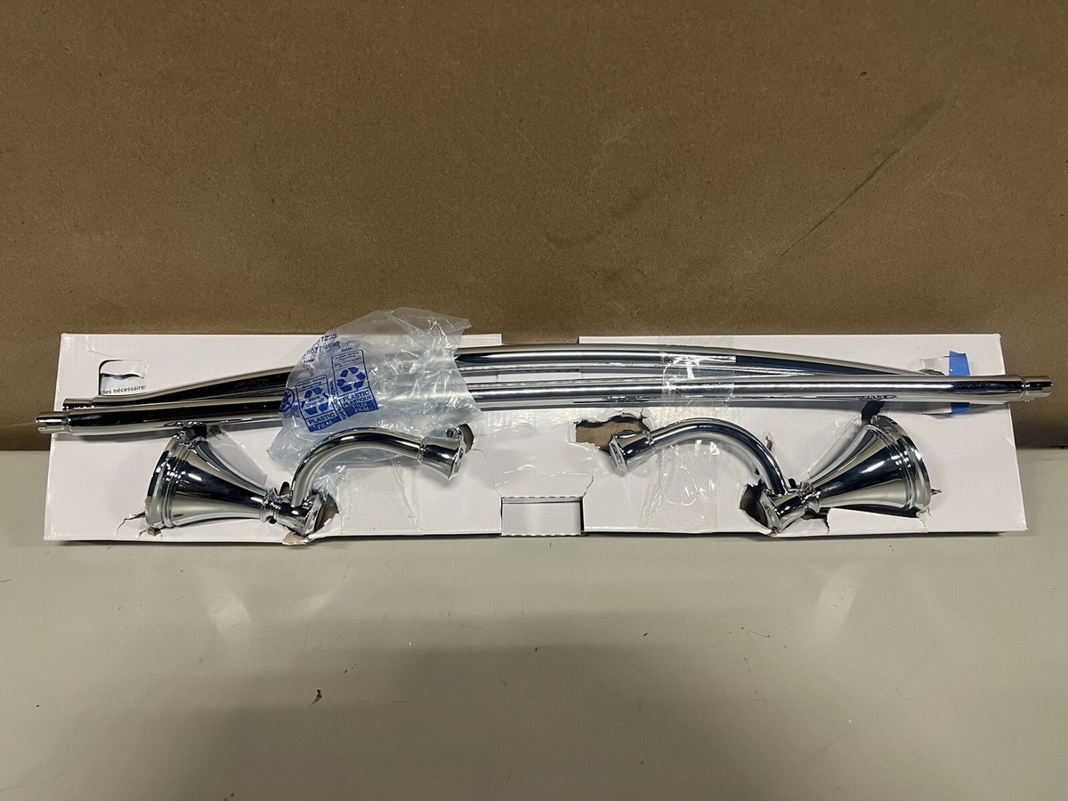 Delta Cassidy 24 Double Towel Bar in Chrome 79725, PARTS ONLY