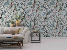 3D Floral Seamless Wallpaper Wall Mural Removable Self-adhesive 199