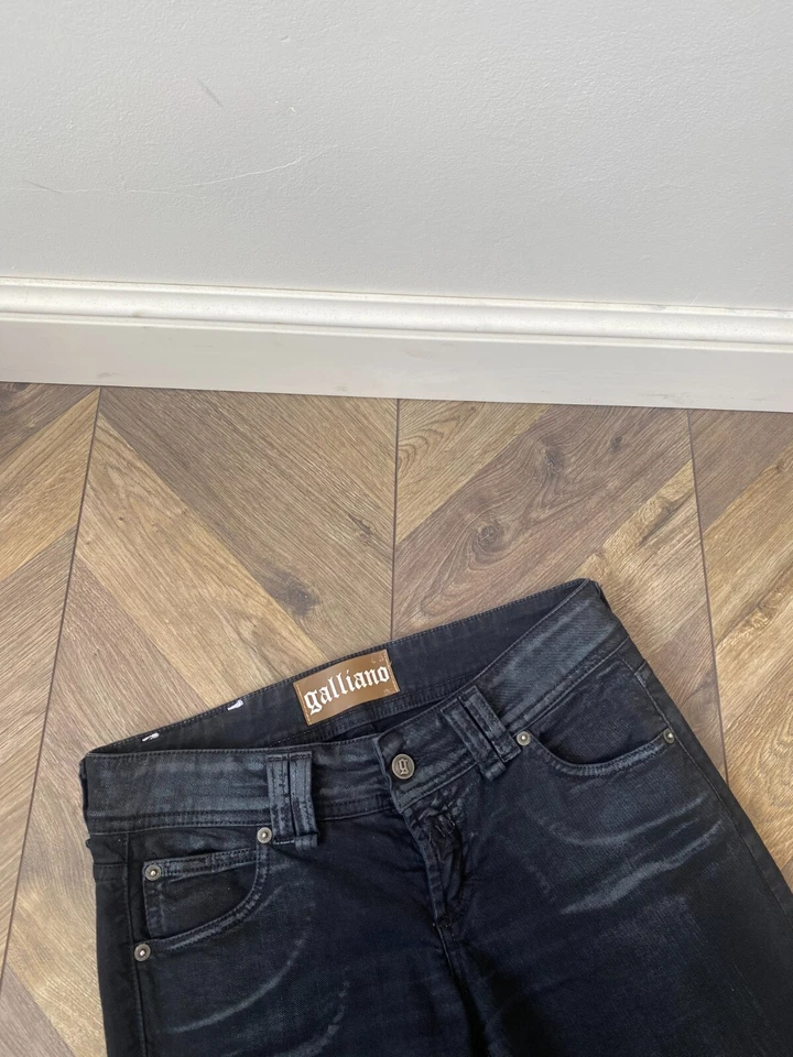 Calças femininas vintage John Galliano - Imagem 4 de 4