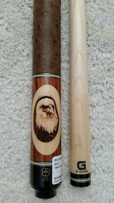 IN STOCK, McDermott G317 EAGLE Pool Cue, Leather, Wildfire Series FREE HARD CASE