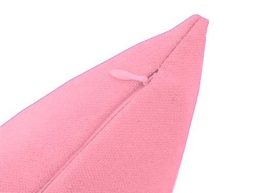 aa197a Light Pink Cotton Canvas Cushion Cover/Pillow Case*Custom Size* - Picture 3 of 6