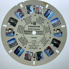 Vancouver British Columbia Canada View Master Stereo Reel Gaf BB405