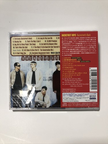 Backstreet Boys Backstreet’s Back Japan Version Blu Spec Bonus Tracks 14 Tracks - Picture 5 of 7