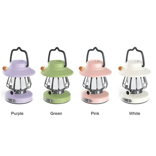 Snail Design Retro Hanging Kerosene Lamp Outdoor Tent Camping Lamp Rechargeable - Picture 5 of 21