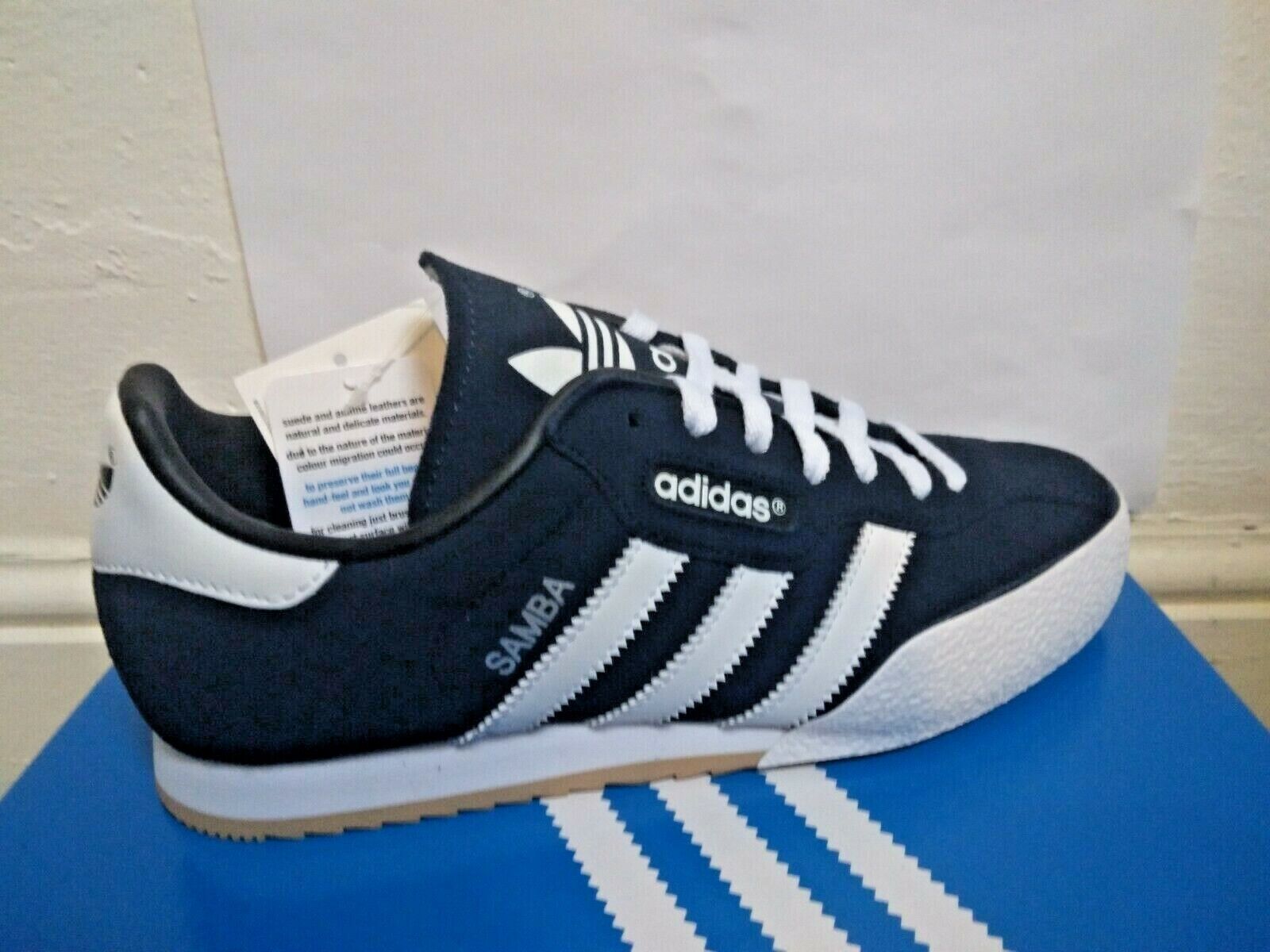 adidasスニーカー SAMBA SUPER SUEDE ブルー 23.5cm