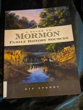 Guide to Mormon Family History Sources by Kip Sperry (English) Paperback Book