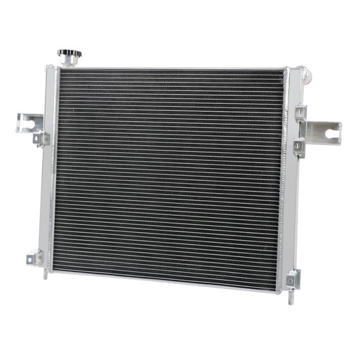 2ROW Aluminium Radiator For Jeep Grand Cherokee 3.7L 4.7L 6.1L 2005-2010 SP05 - Picture 10 of 16