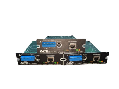 LOT OF 3  APC 10/100 AP9619 Network Management Card EM, ''Read Desc''.