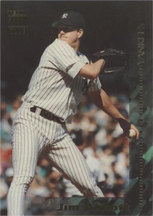 1994 Topps Team Stadium Club - Jim Abbott #184 - 1 of 1