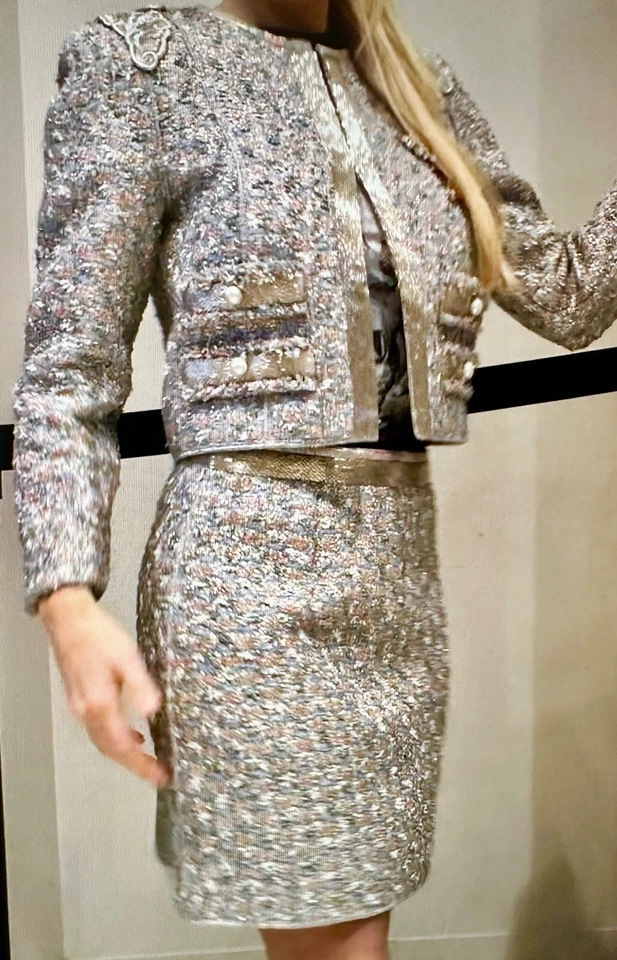 Marc Jacobs Colección Pasarela Nuevo con etiquetas Traje Chaqueta Talla 4 y Falda Talla 2 Foto 2 de 4