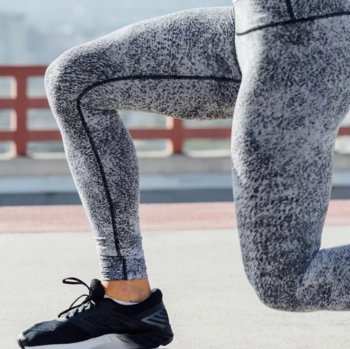 Lululemon Wunder Under Leggings Hi Rise Luon Spray Jacquard