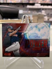 2020 Topps Stadium Club Power Zone Red Francisco Lindor #PZ-16