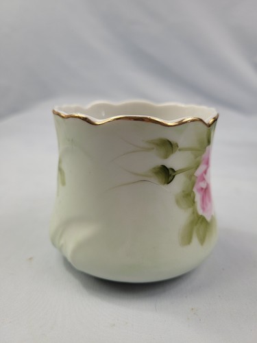 Vintage Lefton Heritage Green Cup & Saucer Handpainted 1950s Excellent 75 - Picture 12 of 17