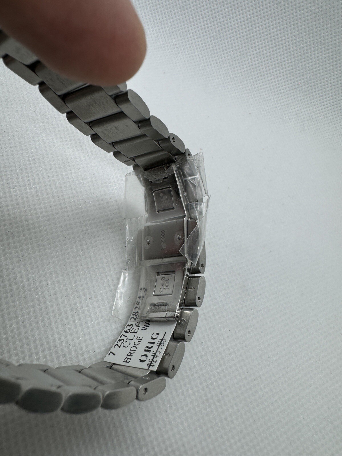 Emporio Armani - Men's Three-Hand Stainless Steel Watch - AR11255 | eBay