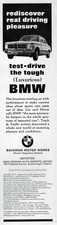 1970 Bmw 2002 Real Driving Pleasure Original Rare Print Ad