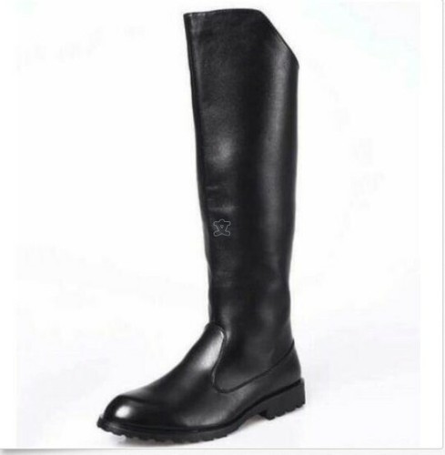 US Size 5-11 New Classic Black Leather 