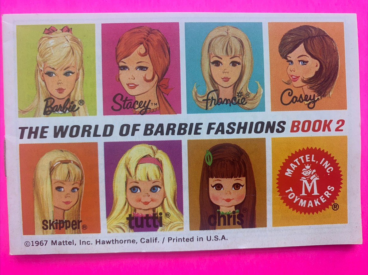 Vintage Barbie Booklet The World of Barbie Fashions Book #2 Mattel