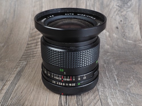 Vivitar 28mm f2.5 Auto Vintage Wide-Angle Prime Lens for Canon FD MF manual - Picture 5 of 8