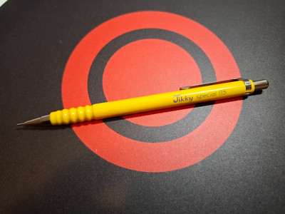 Rotring Rare tikky special with grey letters yellow Germany