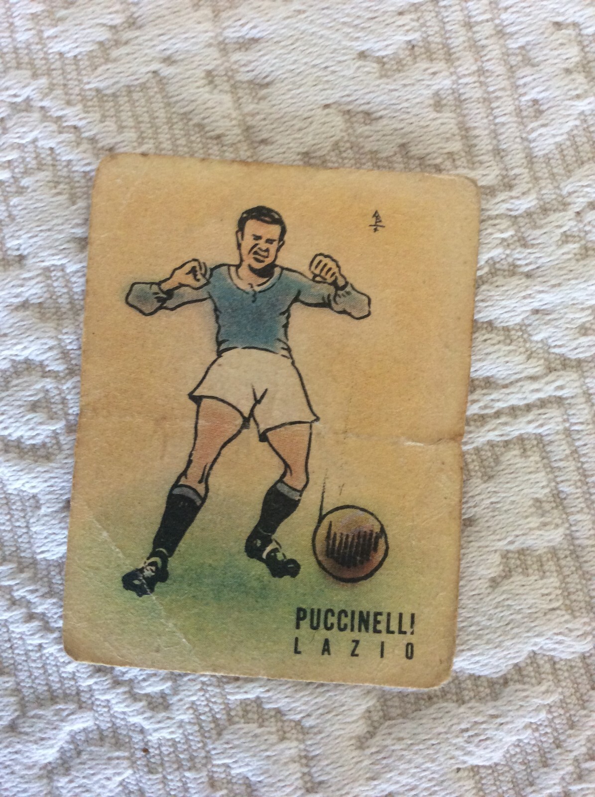 FIGURINA CALCIATORI 1948 RACCOLTA FIDASS DEI MILIONI S.S. LAZIO ...