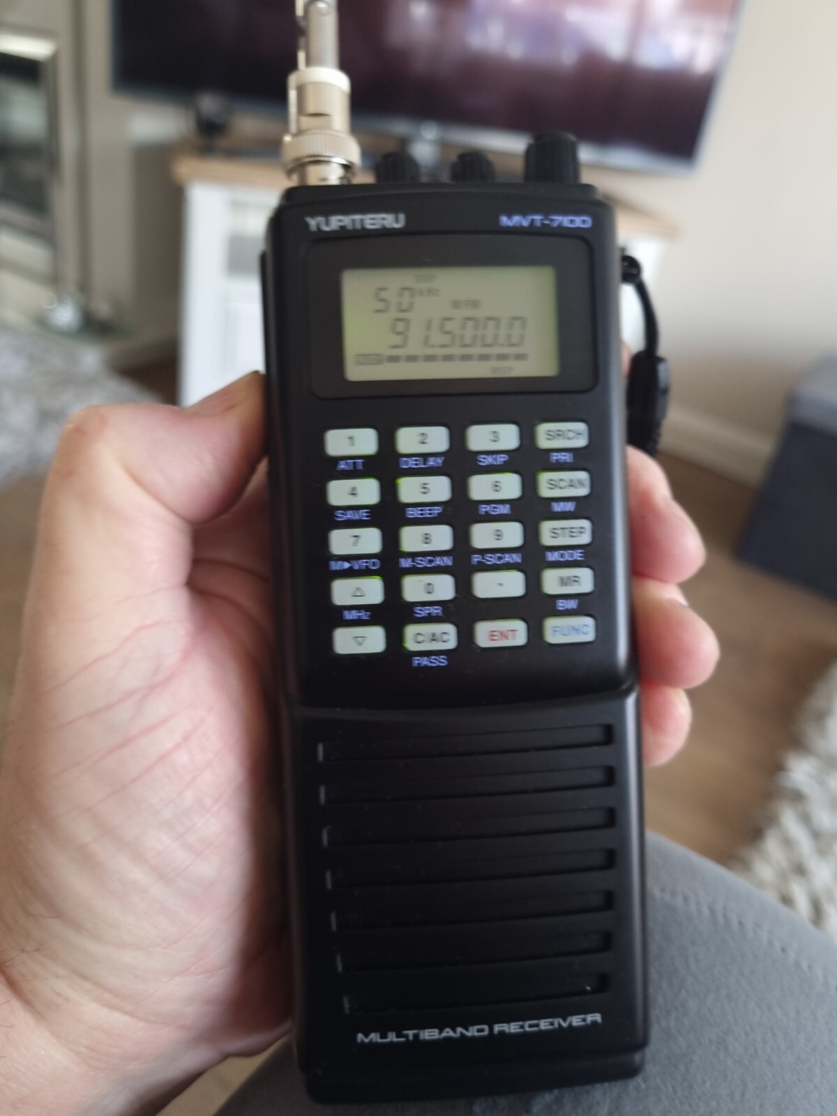 Yupiteru MVT7100 Radio Scanner Receiver. Air.ham.marine eBay