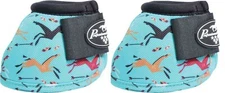 Professional's Choice Ballistic Horse Bell Boots turquoise Pony Tracks M Pro