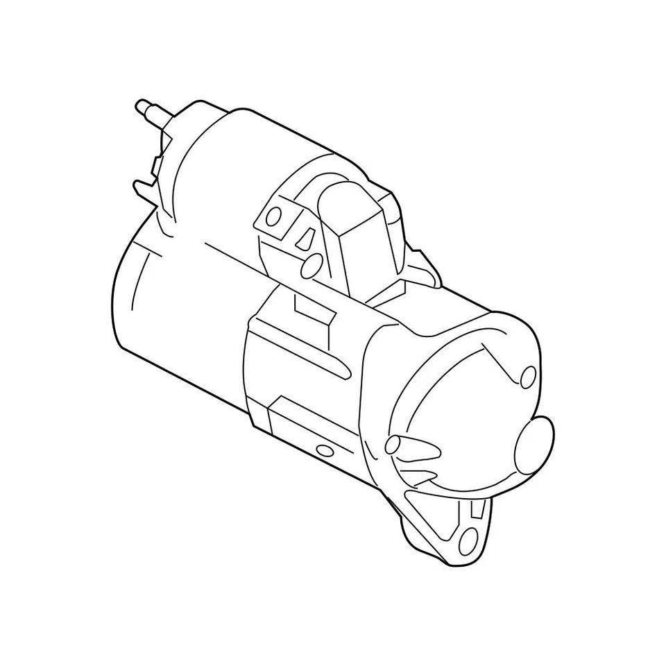 Motor de arranque Mopar genuino OEM para Jeep Gladiator Wrangler Foto 3 de 3