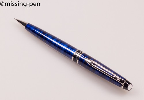 Waterman Expert Pencil in Laque Blue-Marble Striped 0.5 mm - Picture 4 of 4