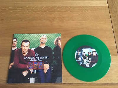 Catherine Wheel-Broken nose.7'' green vinyl