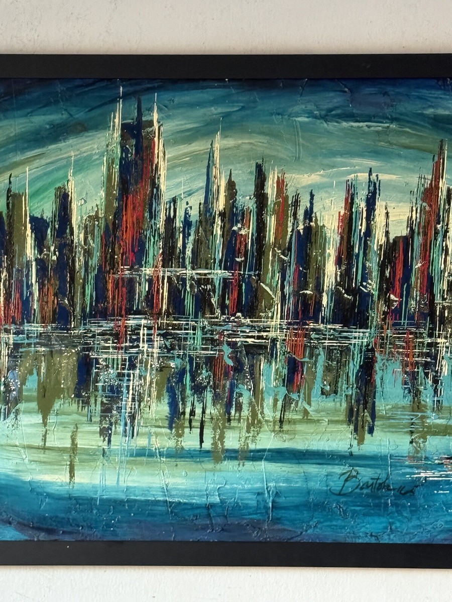 アメリカUSAインポート品*画家Nicol作*直筆サイン入り 特大 油彩 絵画 Nissan Engel Original Oil Painting Authentic Music Floral