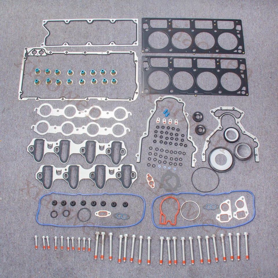 Juego de juntas de culata con pernos para GMC Chevy Tahoe Silverado 1500 2002-2011 5,3 L 4,8 L Foto 3 de 4